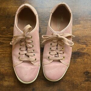 Vionic Sunny‎ Brinley Pink Suede Sneakers Size 9